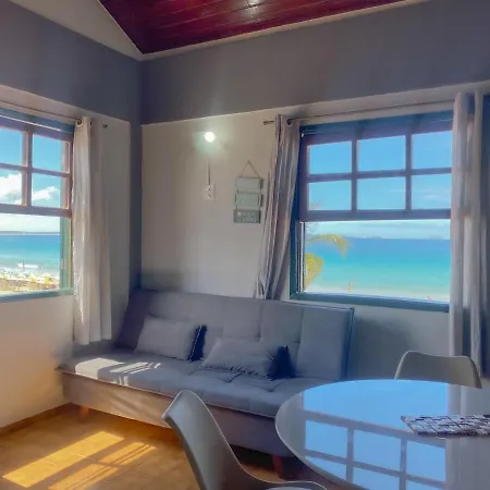 Flat 1A Vista Panoramica Mar Com Piscina E Wi-Fi Apartamento Cabo Frio Exterior foto
